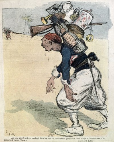 A Weary and Disappointed Soldier by Eugene Cadel